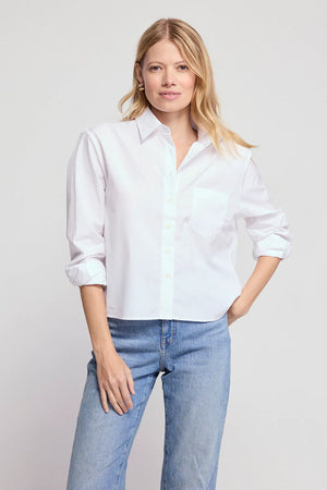 The LS Boxy crop-The Shirt