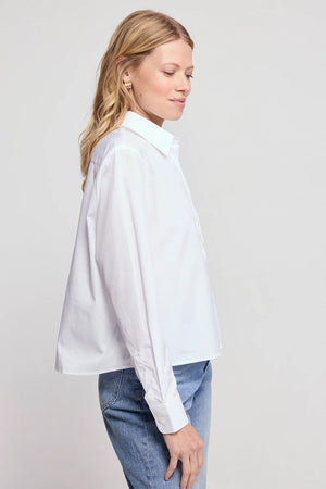The LS Boxy crop-The Shirt