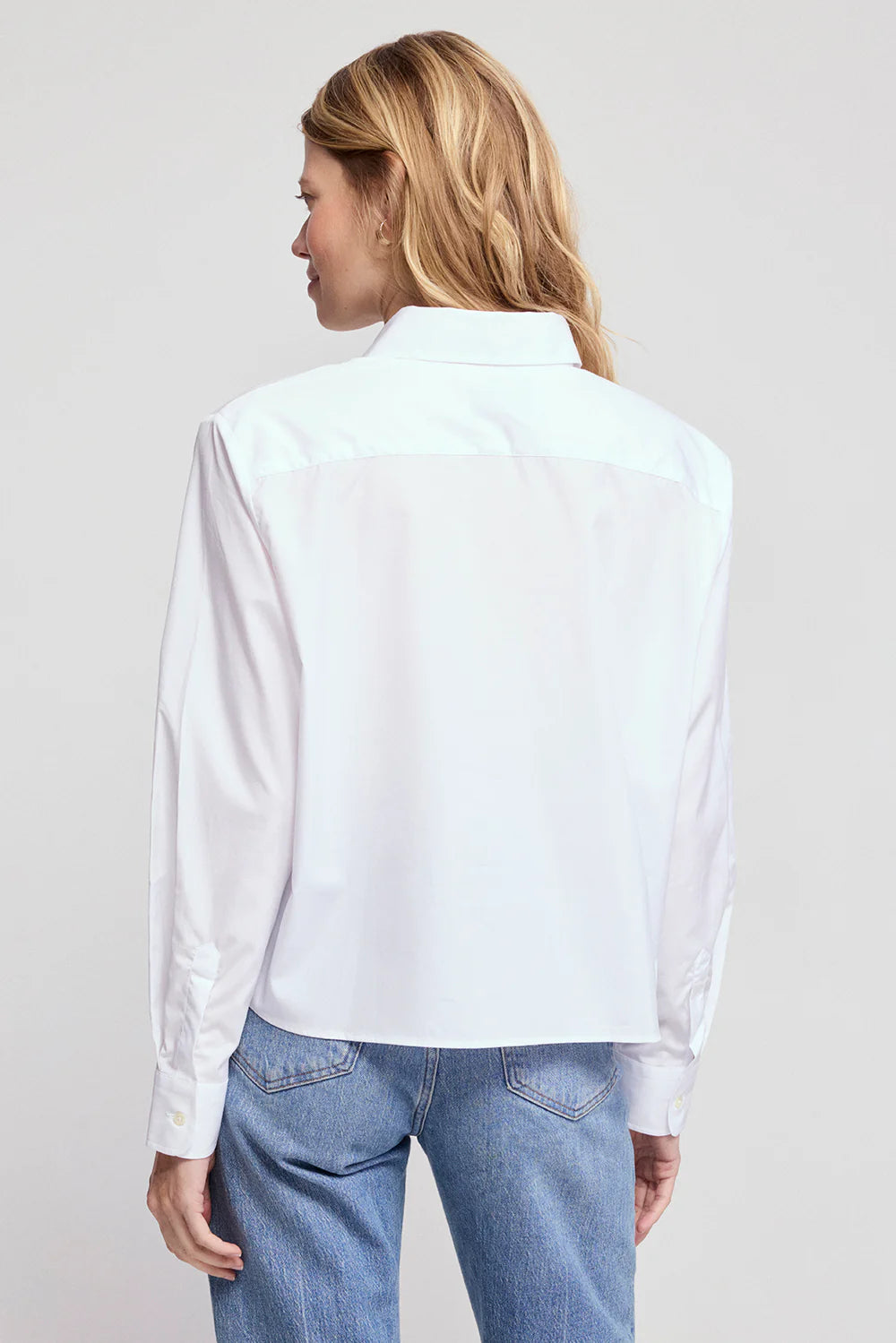 The LS Boxy crop-The Shirt