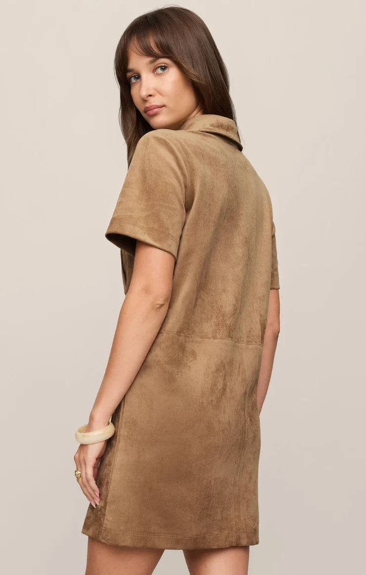 Leone suede mini dress-ZSupply ZD263350