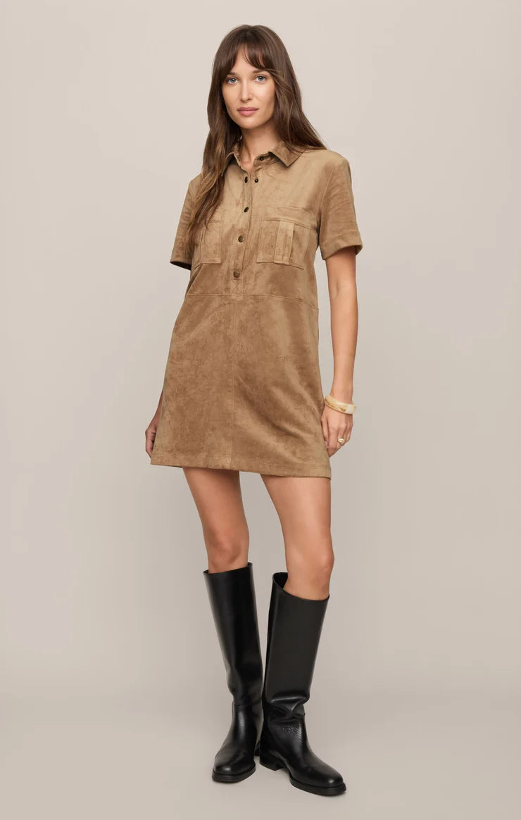 Leone suede mini dress-ZSupply ZD263350