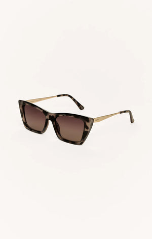 Lookout Polarized Sunglasses in Brown Tortoise - Z Supply