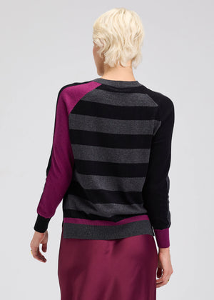 Split Sweater in Charcoal - Zaket & Plover