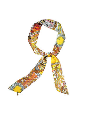 Classic Colorful Print Scarf