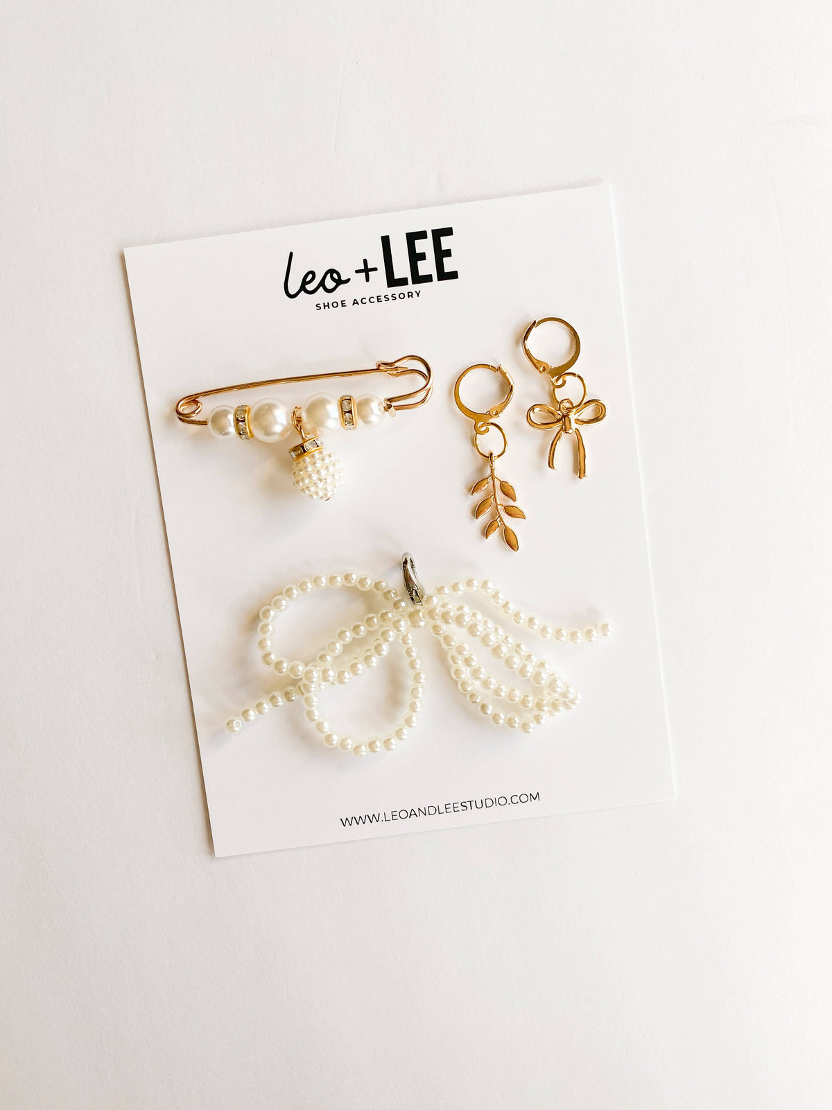 Leo & Lee Studio - Shoe Charm Pack | Shoe Accessories by Leo + Lee Studio