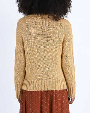 Molly Bracken Cable Knit Sweater