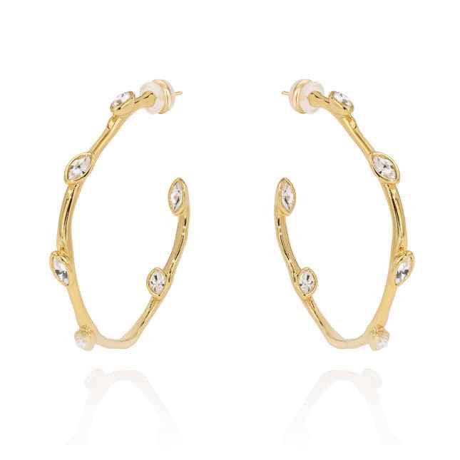 Trishelle CZ Hoop Sahira