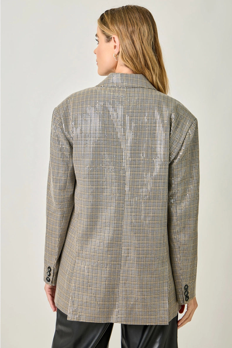 Oversized Blazer in Mocha - Mytree