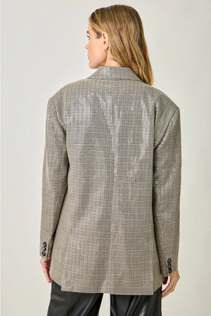 Oversized Blazer in Mocha - Mytree