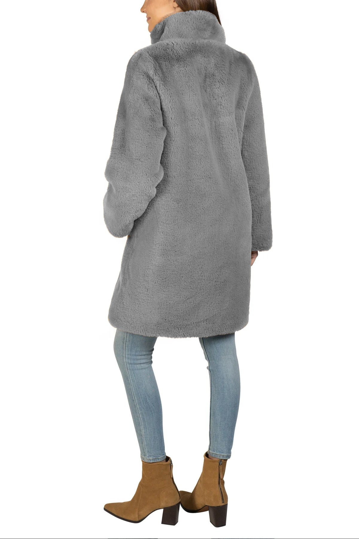 Turner Coat in Gray - Love Token