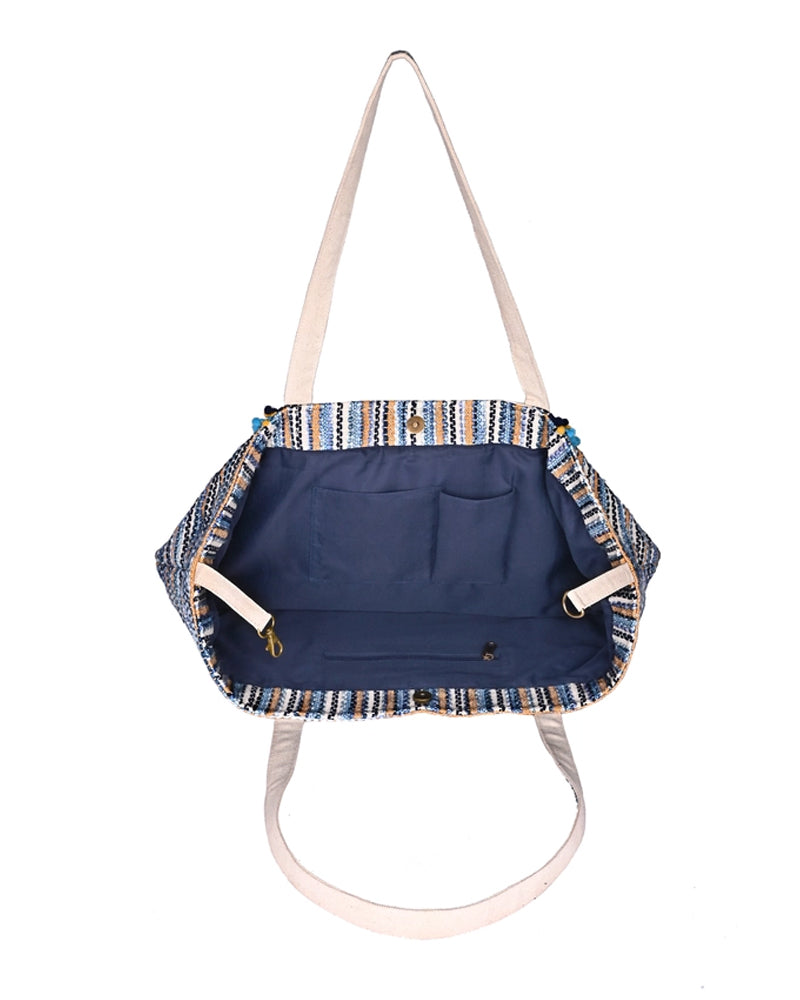 Evil eye tote-America & Beyond