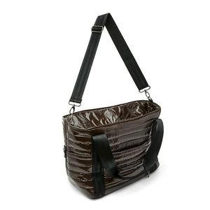 Jetset Wingman in Glossy Chocolate - Think Royln