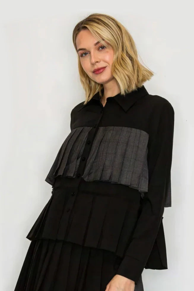 Janicka Top in Black - JOH