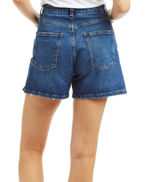 Tractr High Rise Mom Short