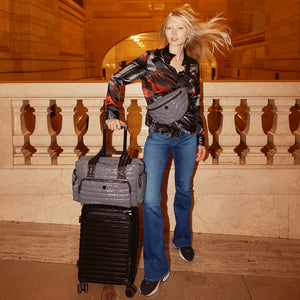Voyager Travel Bag in Carbon - Think Royln