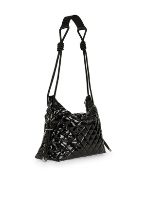 Stacey Noir Convertible Shoulder Bag - Haute Shore
