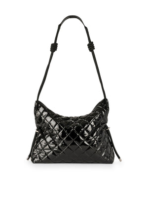 Stacey Noir Convertible Shoulder Bag - Haute Shore alt view 1