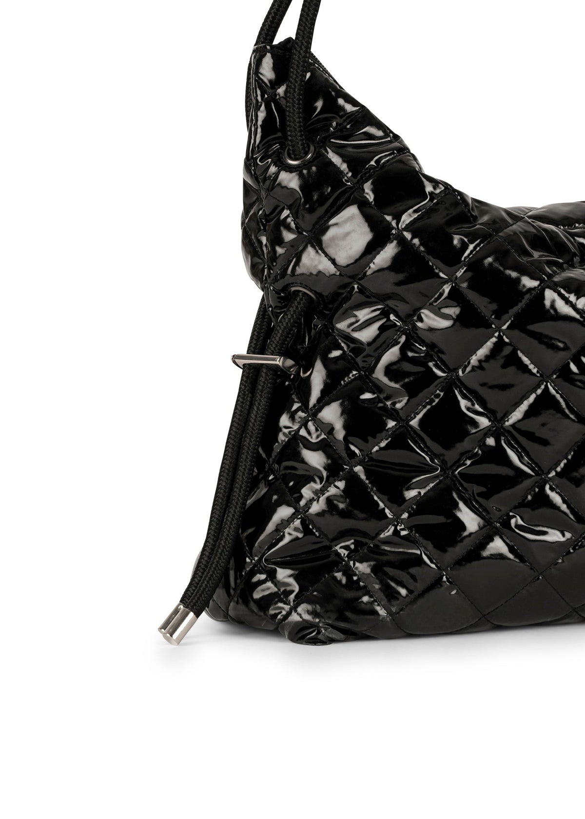 Stacey Noir Convertible Shoulder Bag - Haute Shore alt view 2