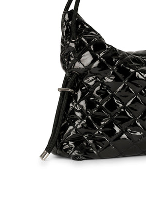Stacey Noir Convertible Shoulder Bag - Haute Shore alt view 2