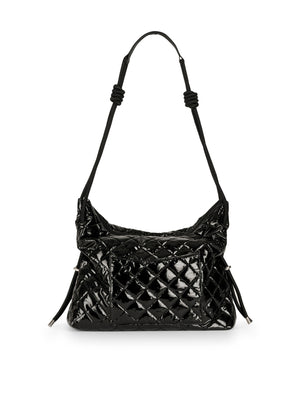Stacey Noir Convertible Shoulder Bag - Haute Shore alt view 3