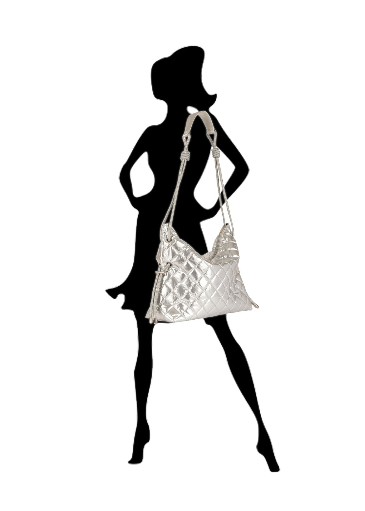 Stacey Shine Convertible Shoulder Bag - Haute Shore alt view 4