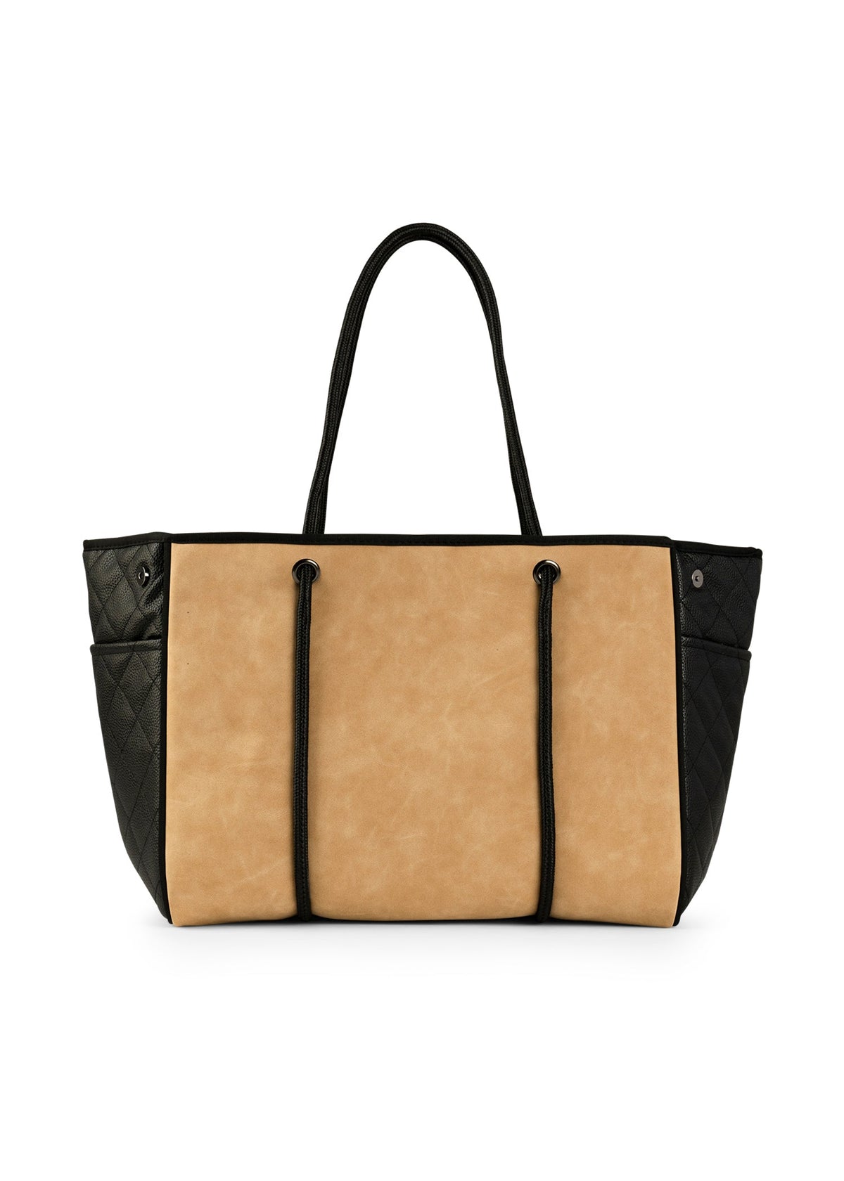 Greyson Toast Woven Neoprene Tote - Haute Shore alt view 1