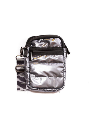 Haute Shore - Casey Puffer Neoprene Cell Phone Case (Puffer, Metalic Silver)