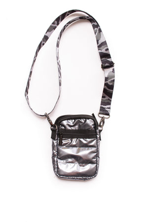 Haute Shore - Casey Puffer Neoprene Cell Phone Case (Puffer, Metalic Silver) alt view 1