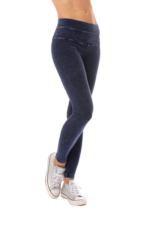 Hard Tail Forever - High Rise Ankle Legging (W-566, Mineral Wash MW8)