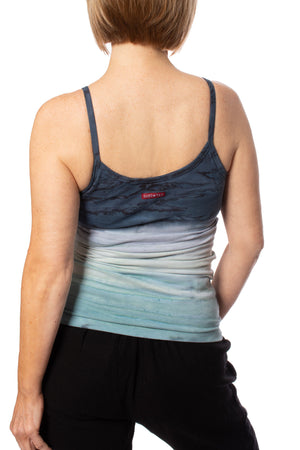 Hard Tail Forever - Long Spaghetti Tank W/Bra (586, Tie-Dye RH58) alt view 3