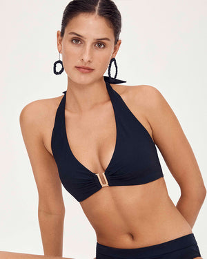 Jets Deep Navy Jetset D/DD Halter Top