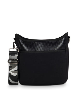 Haute Shore - Blake Nior Cross Body (Blake, Black Non Perforated Neoprene w/Black Coated Accents)