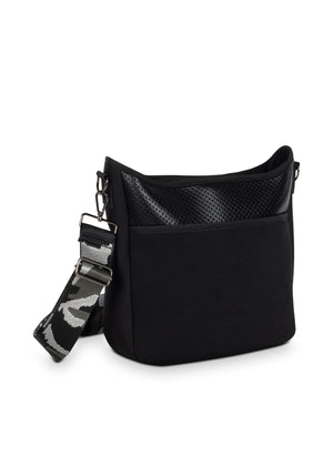 Haute Shore - Blake Nior Cross Body (Blake, Black Non Perforated Neoprene w/Black Coated Accents) alt view 1
