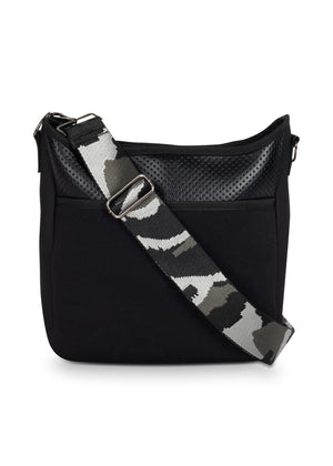Haute Shore - Blake Nior Cross Body (Blake, Black Non Perforated Neoprene w/Black Coated Accents) alt view 3