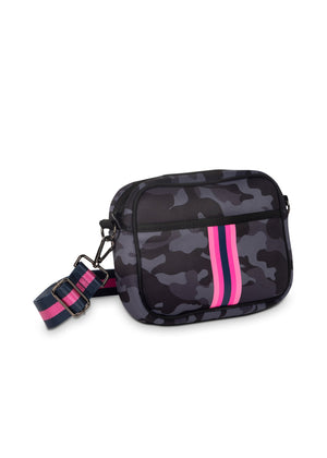 Haute Shore - Drew Epic Crossbody (Drew, Blue Camo w/Pink & Blue Stripe) alt view 1