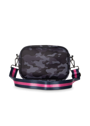 Haute Shore - Drew Epic Crossbody (Drew, Blue Camo w/Pink & Blue Stripe) alt view 3