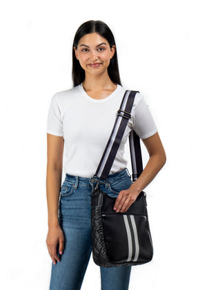 Haute Shore - Blake Carbon Neoprene Crossbody Bag (Blake, Black) alt view 8