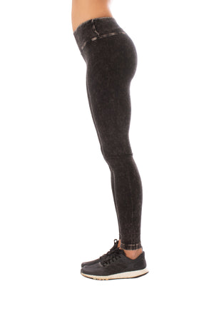 Hard Tail Forever - Flat Waist Ankle Legging (W-452, Mineral Wash MW6) alt view 2