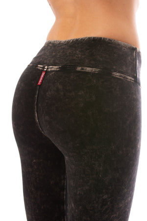 Hard Tail Forever - Flat Waist Ankle Legging (W-452, Mineral Wash MW6) alt view 4