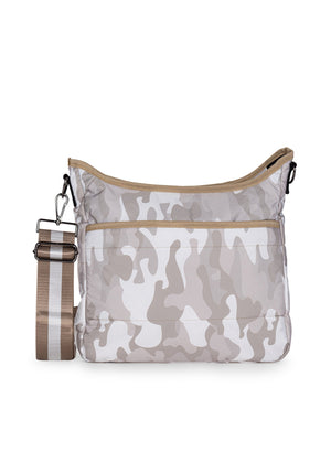 Haute Shore - Perri Crew Puffer Crossbody (Beige Camo)