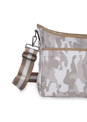 Haute Shore - Perri Crew Puffer Crossbody (Beige Camo) alt view 4