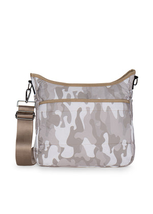 Haute Shore - Perri Crew Puffer Crossbody (Beige Camo) alt view 6