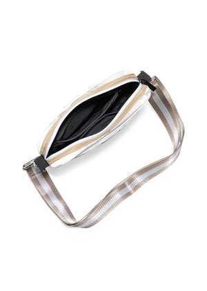 Haute Shore - Drew Crew Crossbody (Drew, Beige Camo w/Taupe & White Stripe) alt view 4