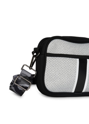 Haute Shore - Drew Dash Crossbody (Drew, Heather Marle w/White & black Stripe) alt view 2