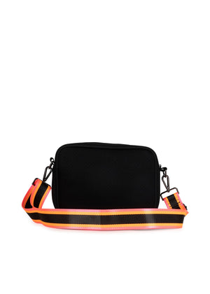 Haute Shore - Drew Rave Crossbody (Drew, Black w/Pink & Orange Stripe) alt view 4