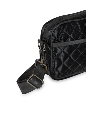 Haute Shore - Drew Night Puffer Crossbody (Drew, Black Reflective Quilted Puffer) alt view 3