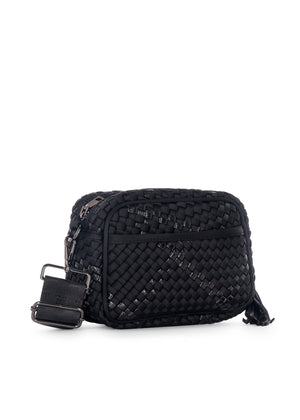 Haute Shore - Ariel Noir Crossbody (Ariel, Black w/Black Metallic Woven Accents) alt view 1