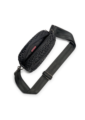 Haute Shore - Ariel Noir Crossbody (Ariel, Black w/Black Metallic Woven Accents) alt view 5