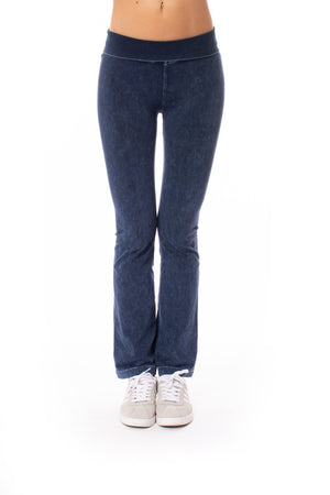 Hard Tail Forever - Mineral Wash Roll Down Boot Pant (330, Dark Blue Mineral Wash MW8) alt view 1