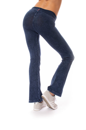 Hard Tail Forever - Mineral Wash Roll Down Boot Pant (330, Dark Blue Mineral Wash MW8) alt view 3